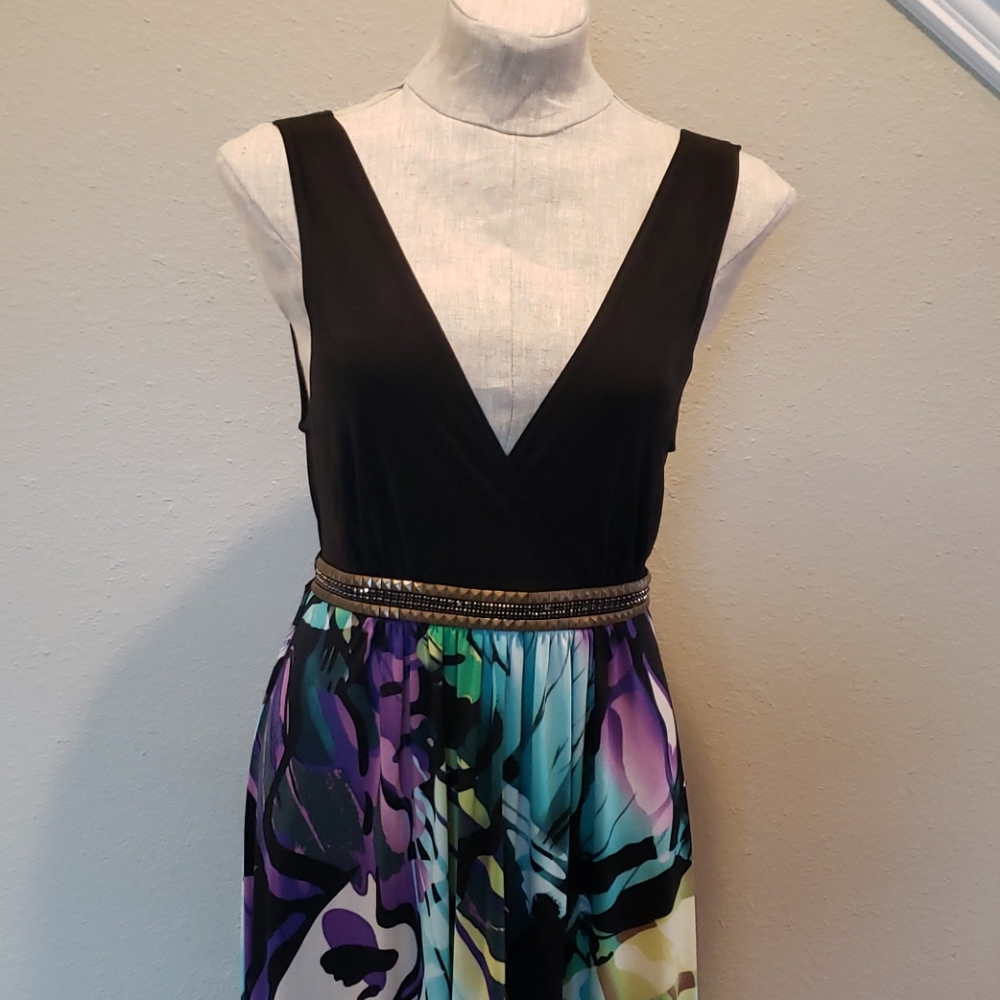 Multi colored maxi dress